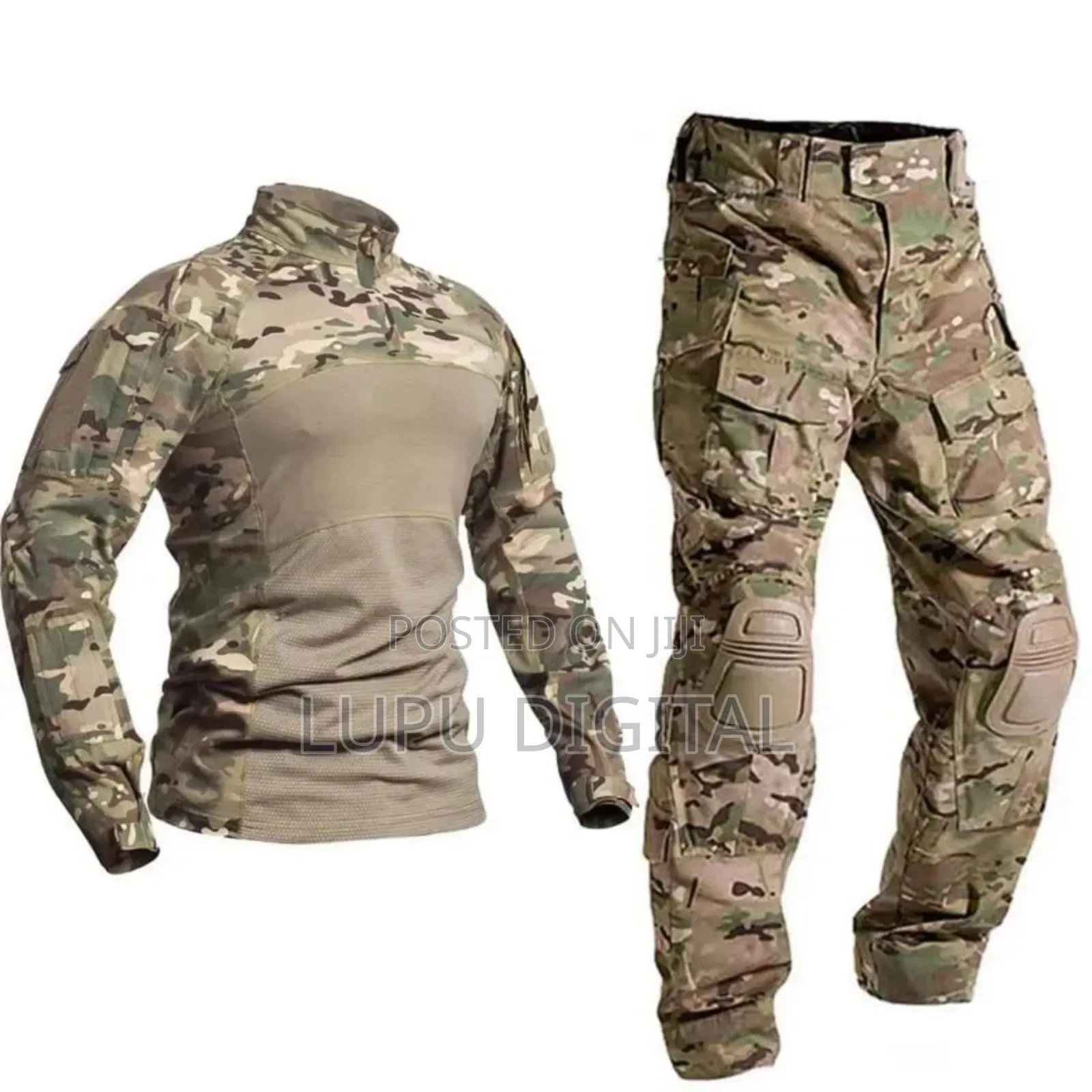 Men Tactical Long Sleeved Shirt and Trouser