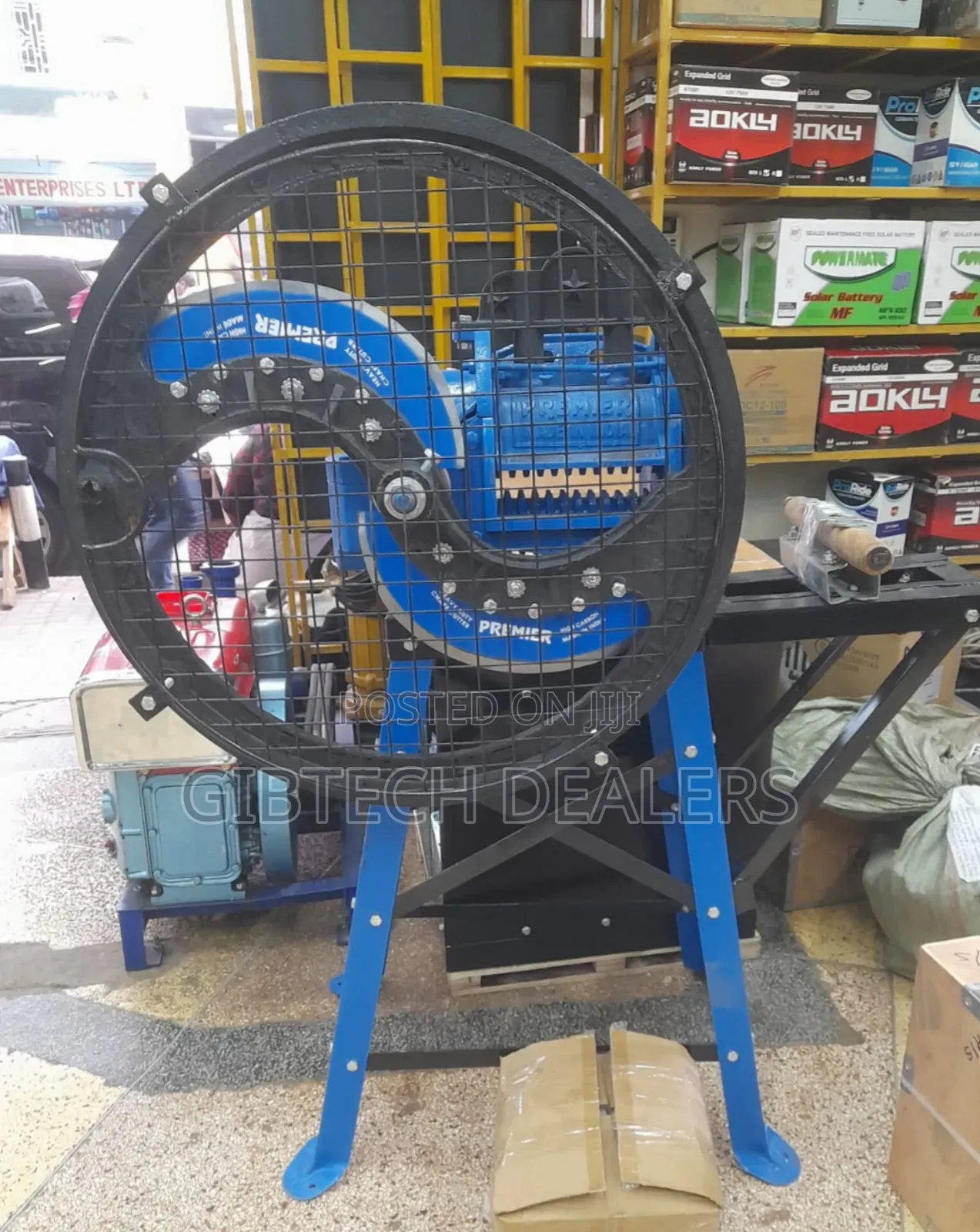 Premier Premium Heacvy Chaff Cutter Engine Stand 2 Blade