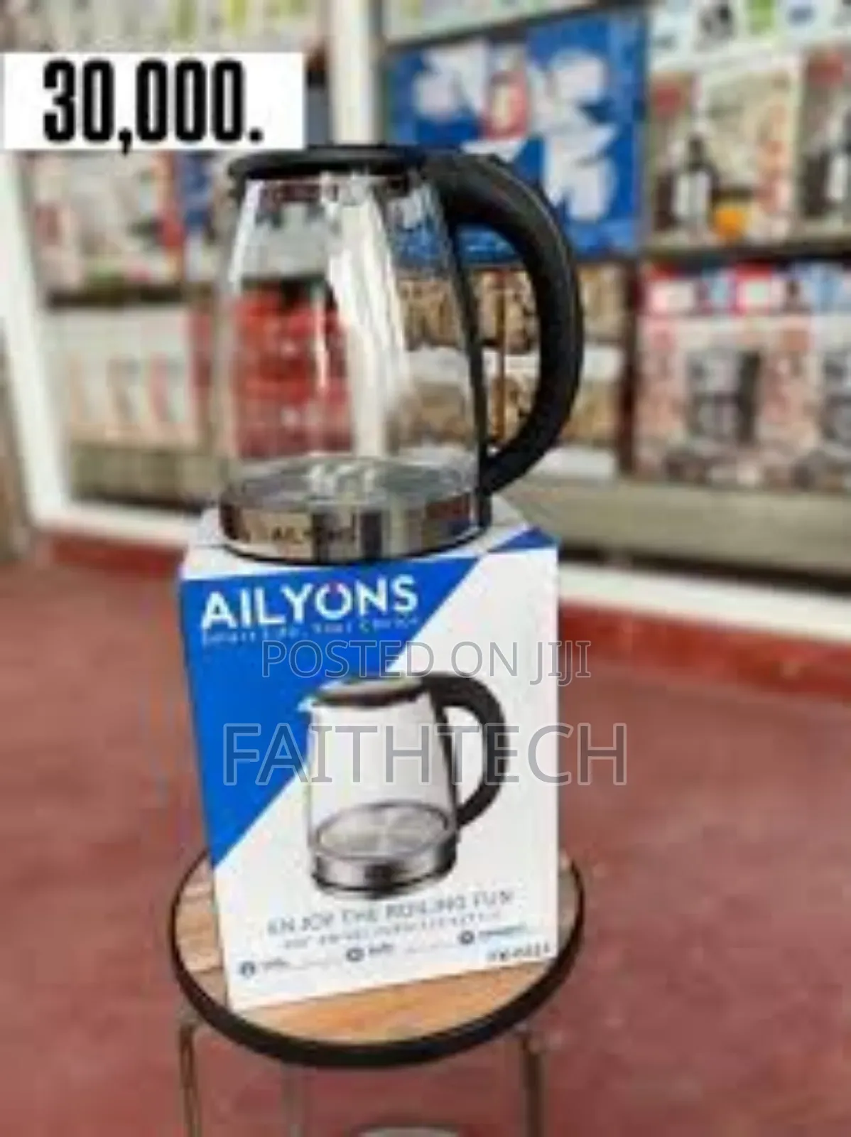 1.8ltr Ailyons Transparent Kettle