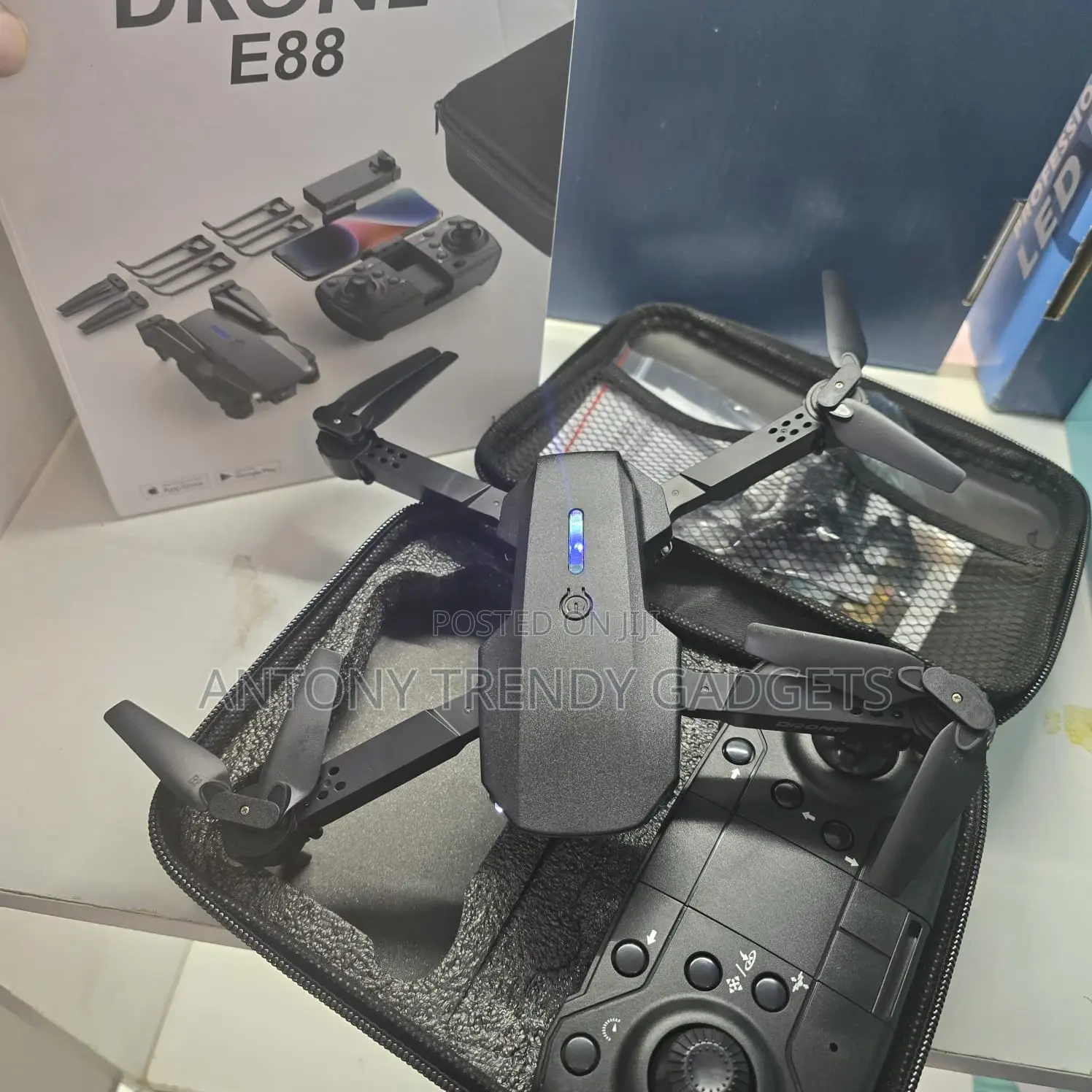 E88 Pro Drone With Dual 4k Camera And Remote Control