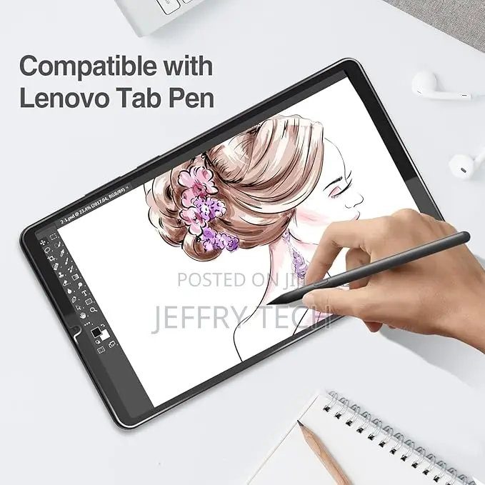 Keyfo Screen Protector for Lenovo Tab One Tempered Glass Film