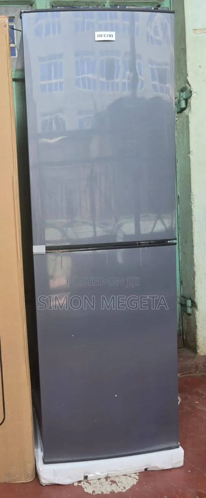 Stay Fresh With the Decho 138l Double Door Fridge.