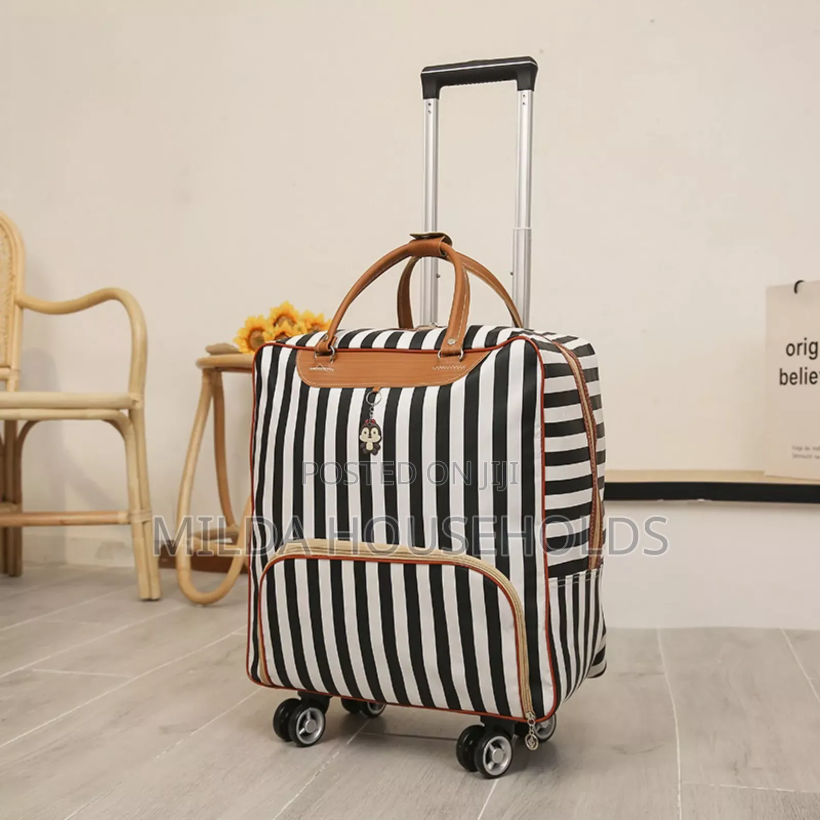 Portable Short Trip Travel Bag Universal Wheel Handheld