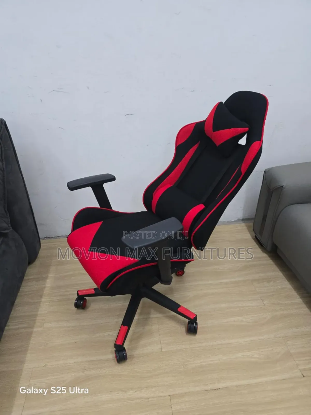 Black Red Gaming Chair