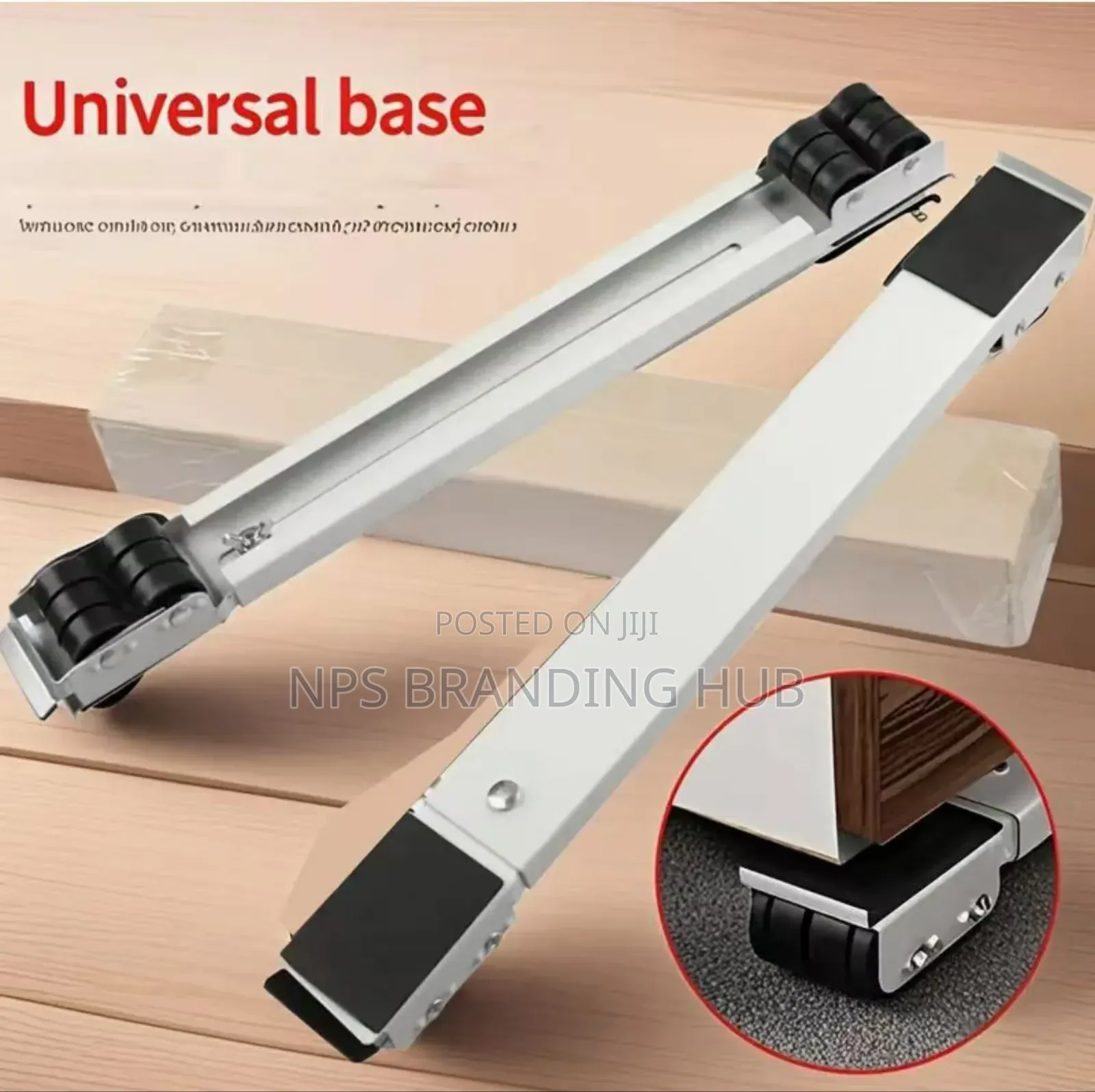 Heavy-Duty Adjustable Appliance Stand/Roller Nm