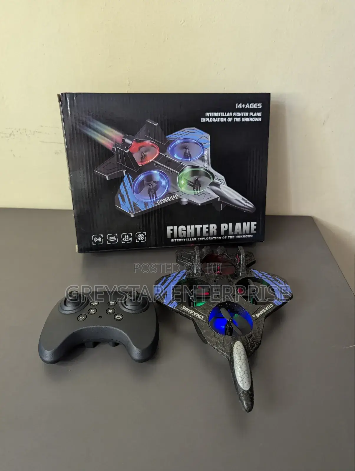 Remote Control Plane Fighter Jet Kids Toys Kids Quadcopter Flying Toys