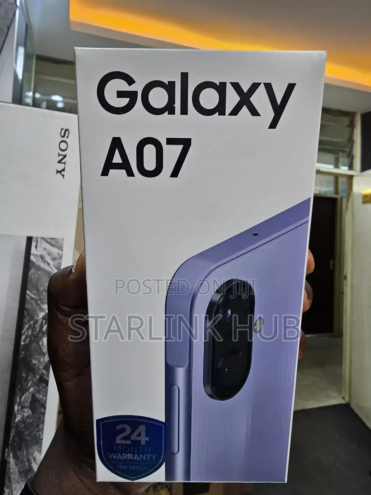New Samsung Galaxy A07 4G 128 GB Purple