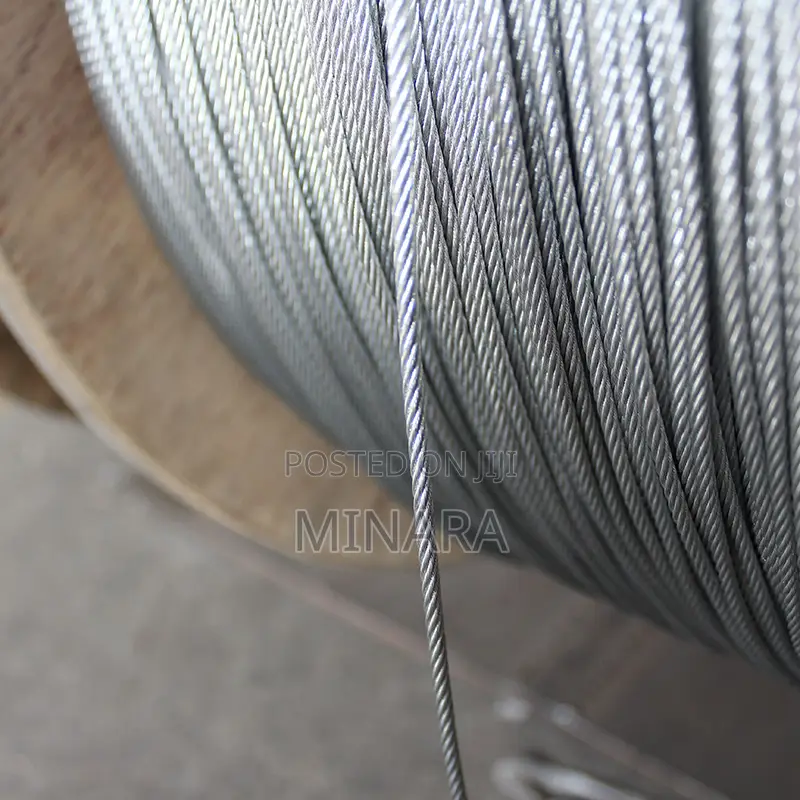 10mm, Galvanized Steel Wire Rope, 150 Meters Roll