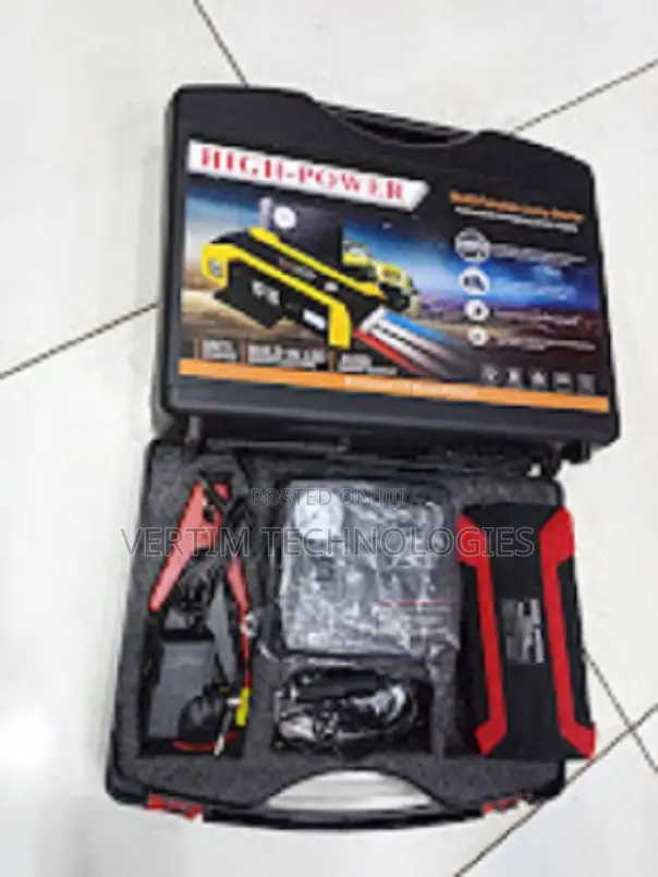 Portable Heavy Duty 99800mah Jump Starter With Tire Inflator