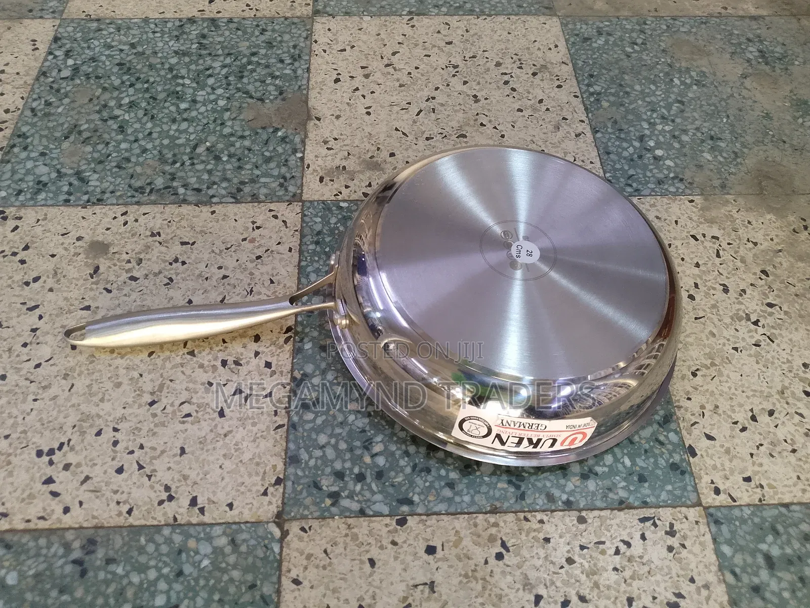 Stainless Steel Frying Pan 28cm / Induction Frying Pan
