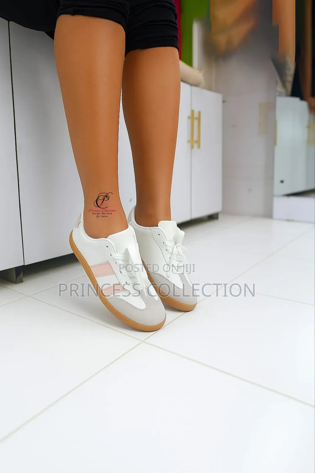 White Cute Sneakers on Sale