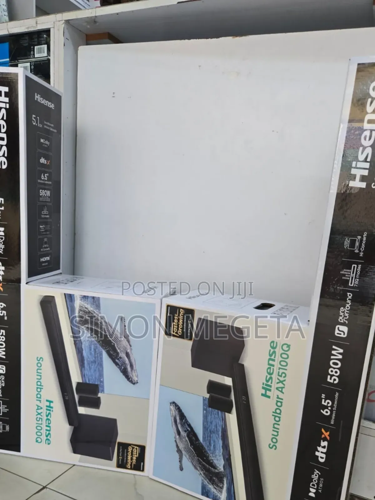 **Hisense Soundbar Ax5100q* 
 *580w