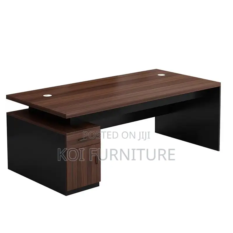Office Desk : 1.4m Modern Wooden Executive Office Desk