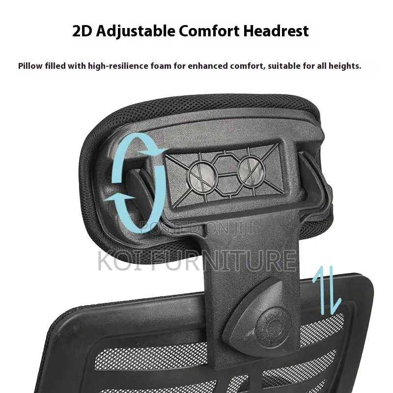 Office Chair : Ergonomic Head Rest Office Chair