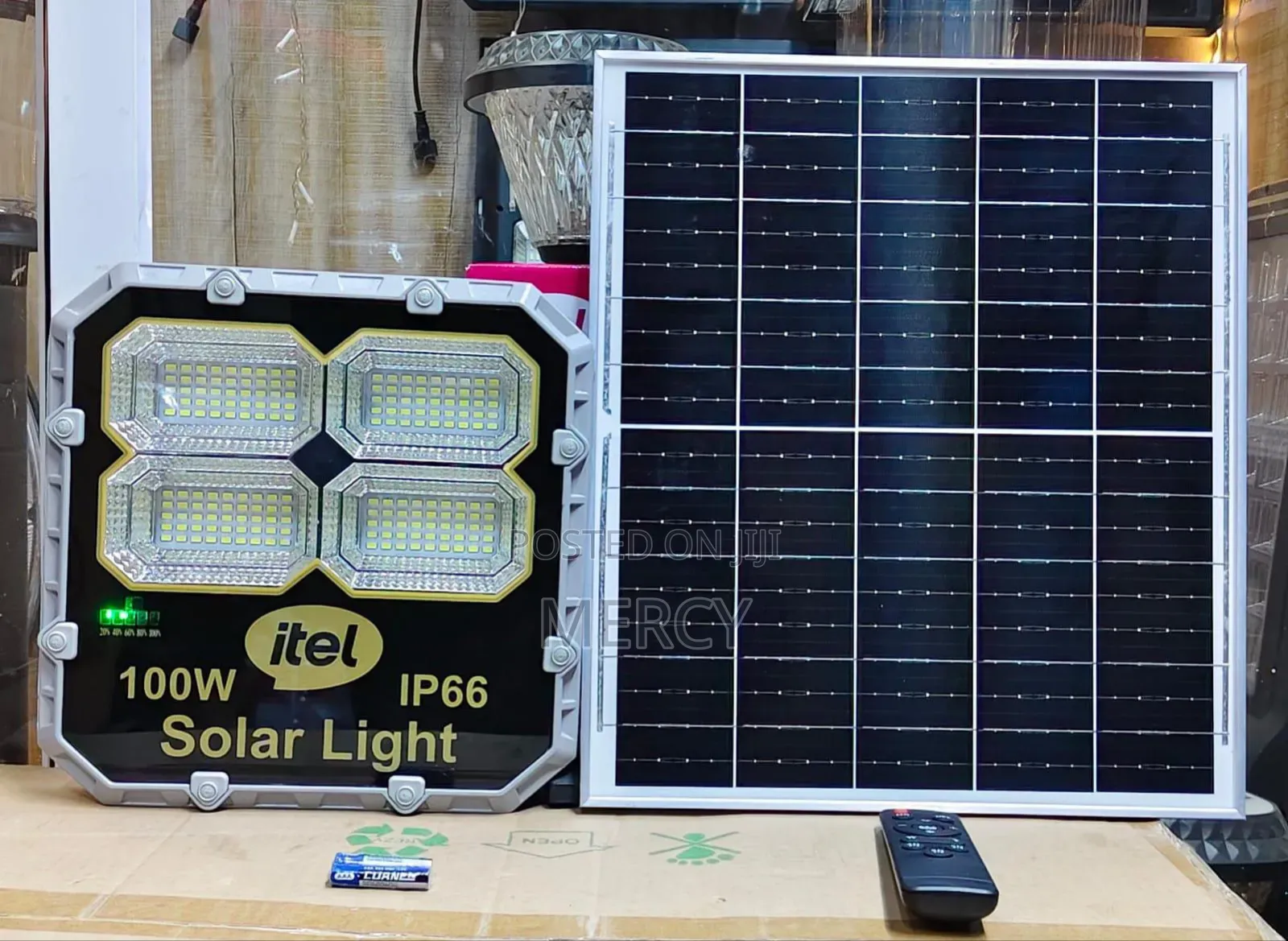 *100w Itel Project Solar Floodlight*