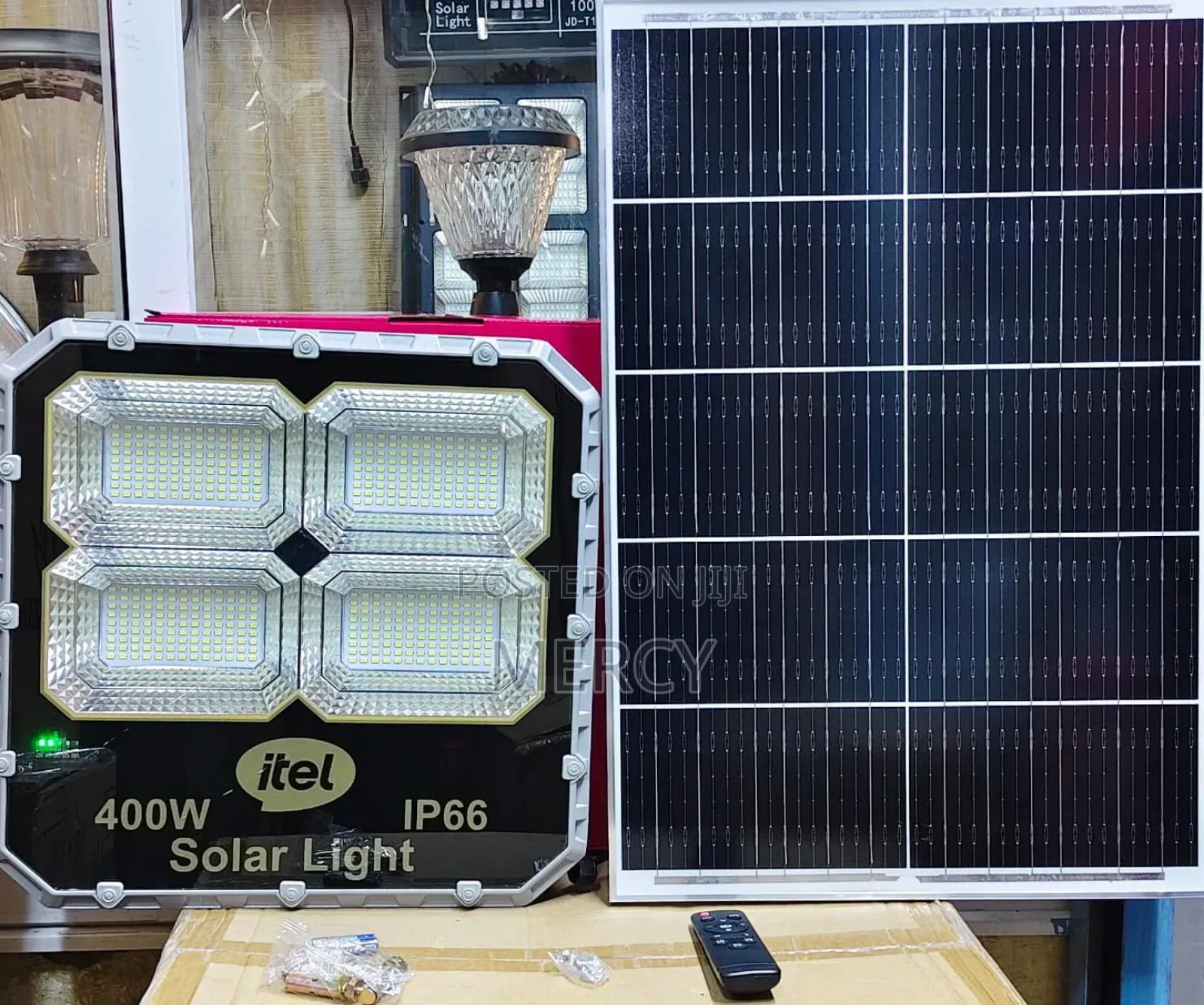 *400w Itel Project Solar Floodlight*