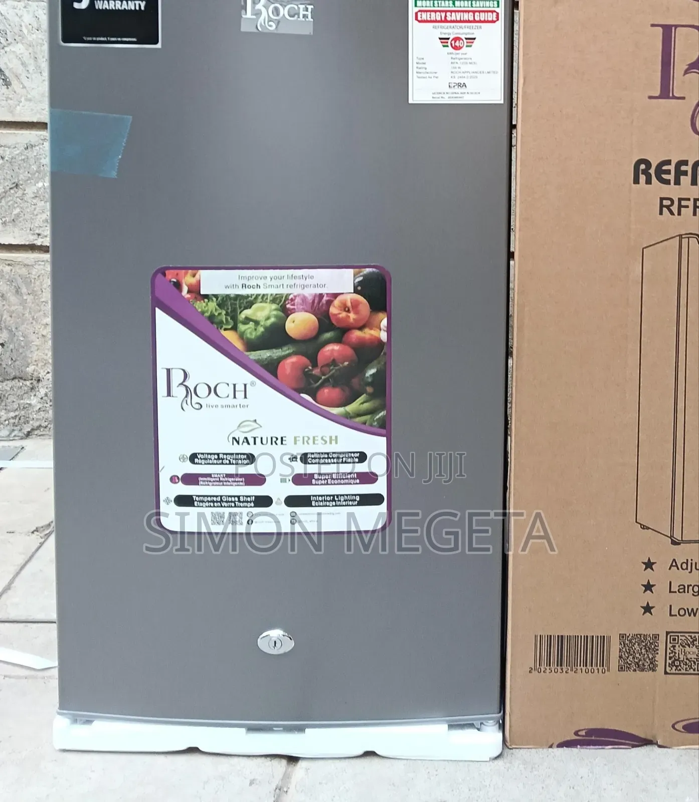Roch RFR-120-S-M 90l Single Door Fridge