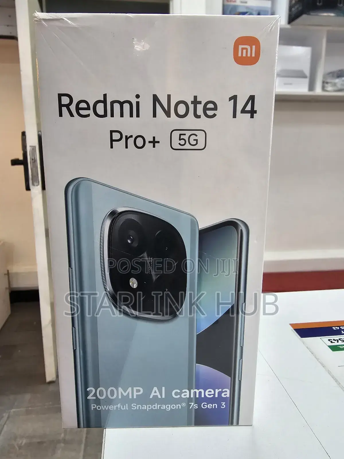 New Xiaomi Redmi Note 14 Pro+ 5G 256 GB Black