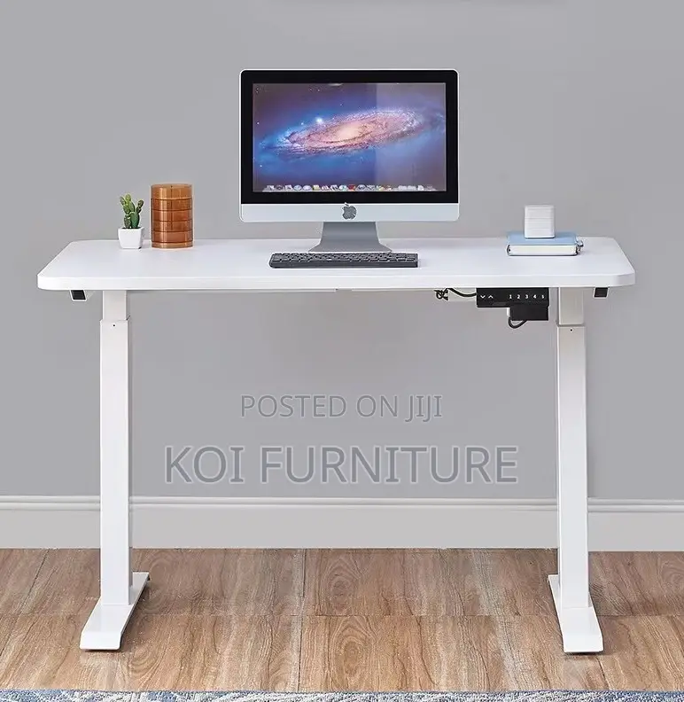 Office Desk : 1.2m Height Adjustable Electric Desk