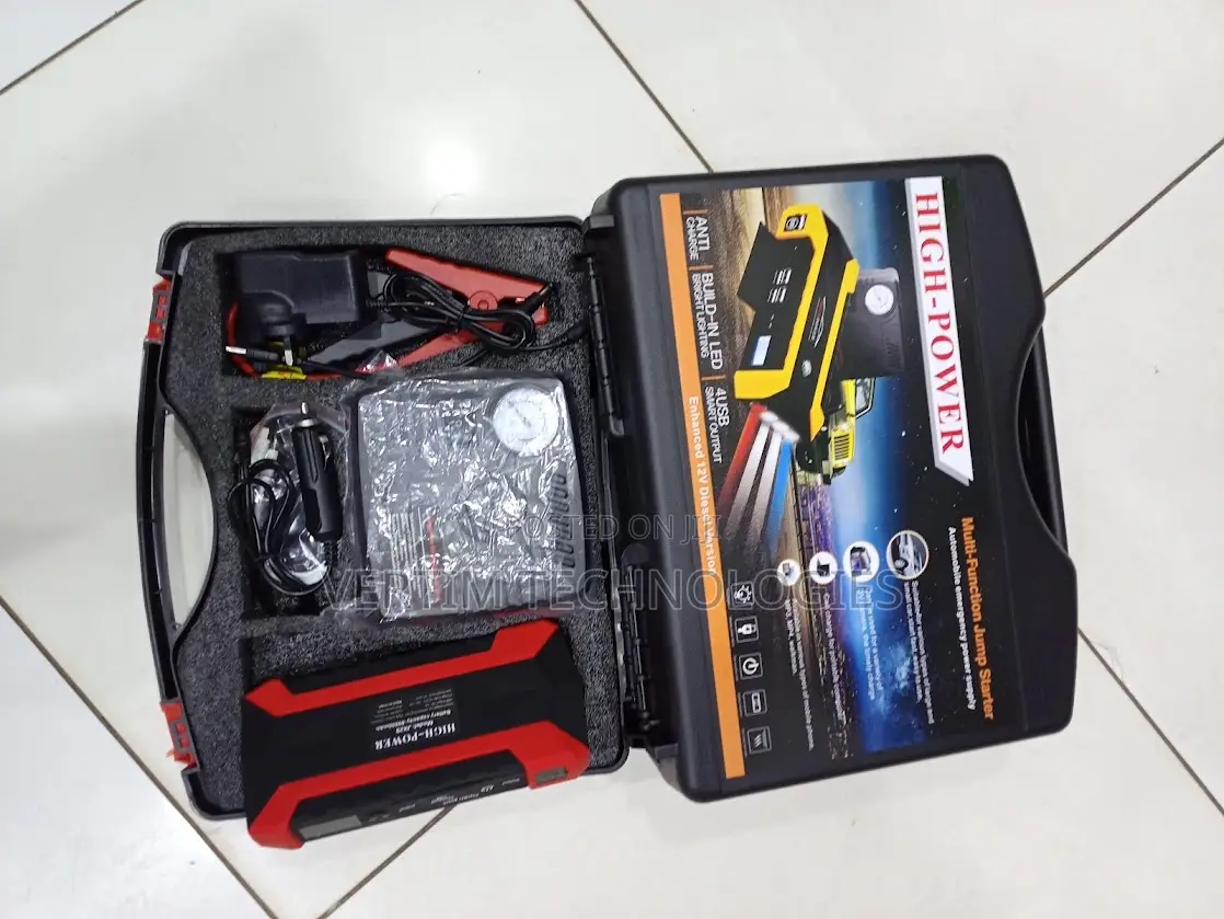 Heavy Duty 12v 99800mah Jump Starter Inflator Pump for Car Use
