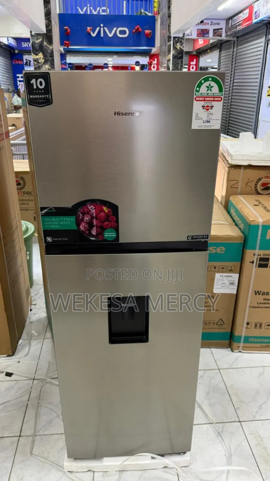 Hisense Ref320dr 320l No Frost Fridge
(0