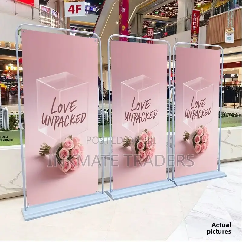Vibrant Doorway Banner Printing