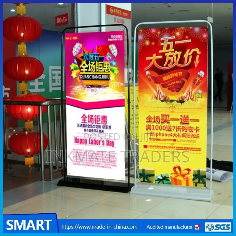 Eye-Catching Door Frame Advertising