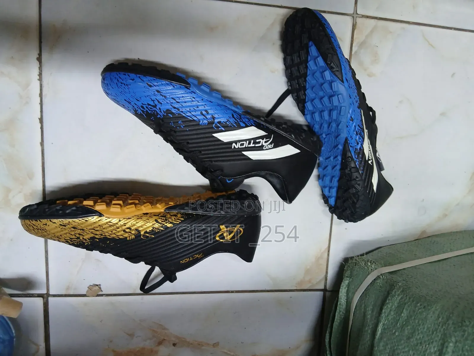 Football Shoes Pro Action Football Turf Shoes – Non-slip Soccer Boots
