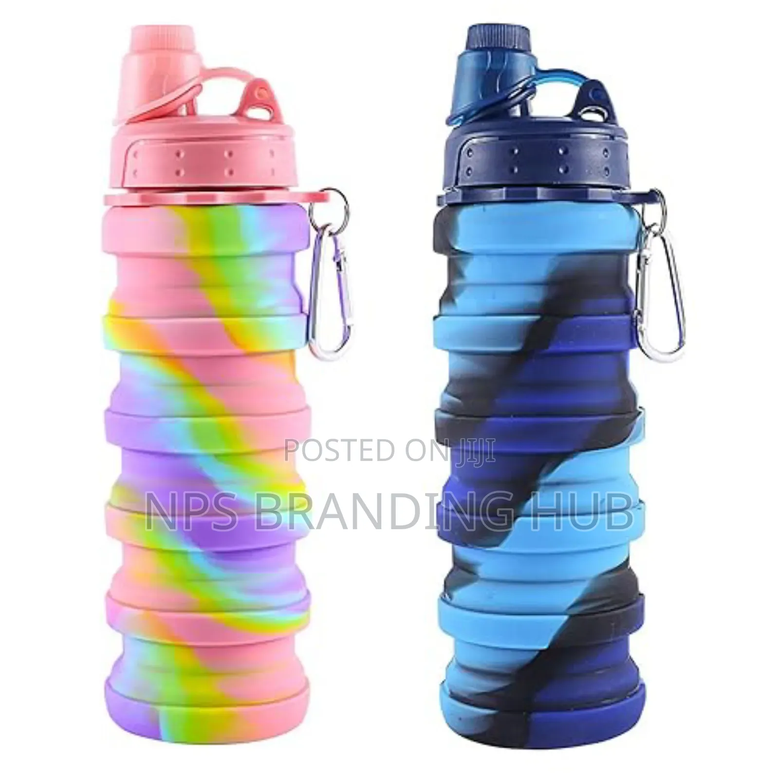 480ml Collapsible Silicone Water Bottle Hbc