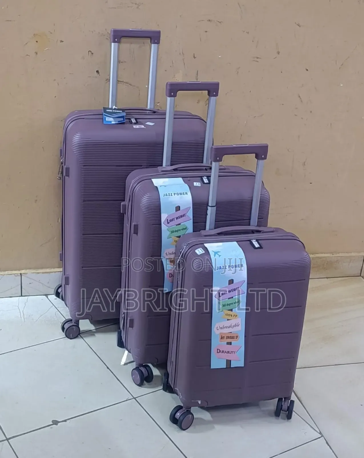 3 in 1 Unbreakable Pp Suitcases
