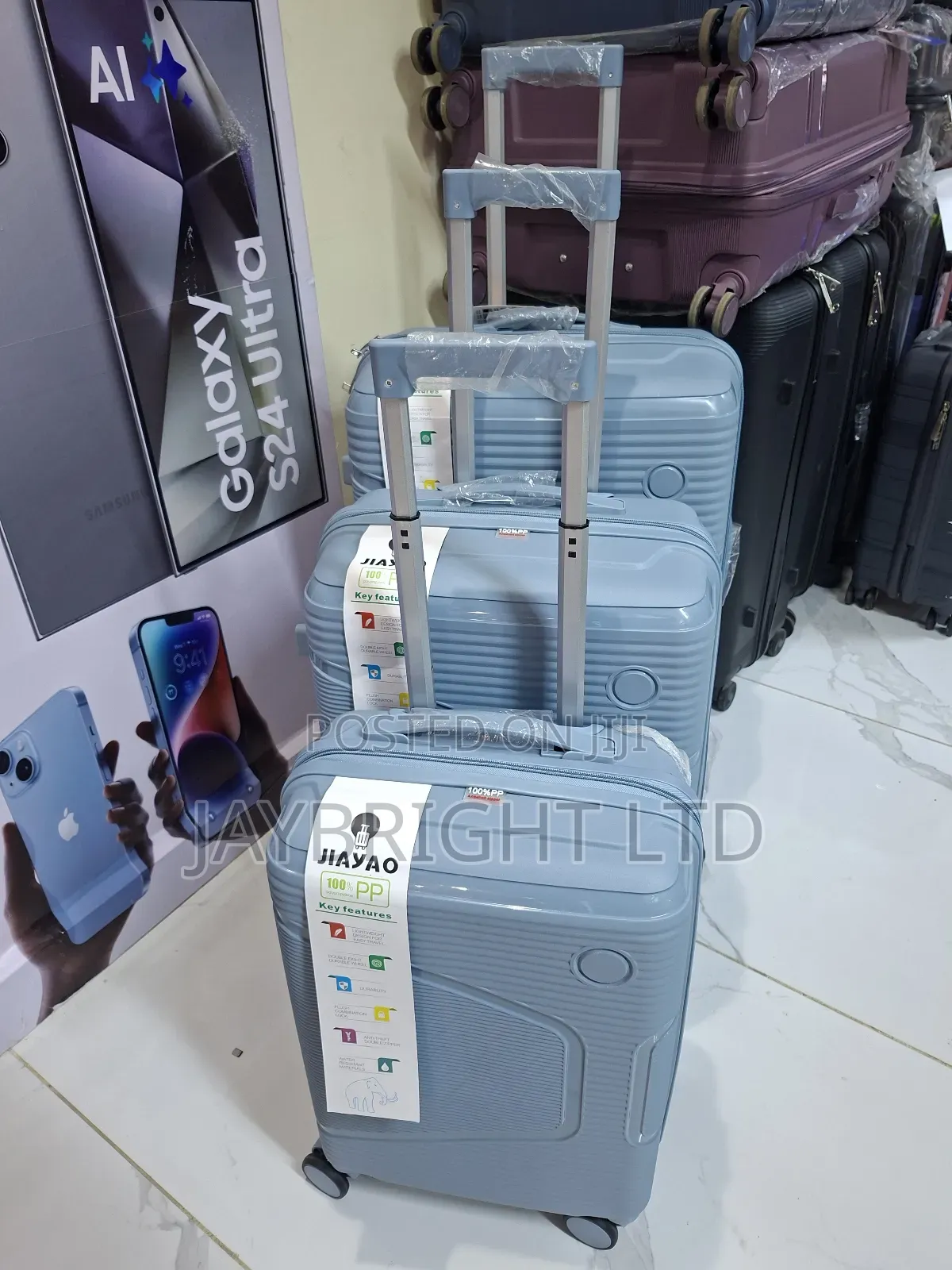 3 in 1 Unbreakable Pp Suitcases