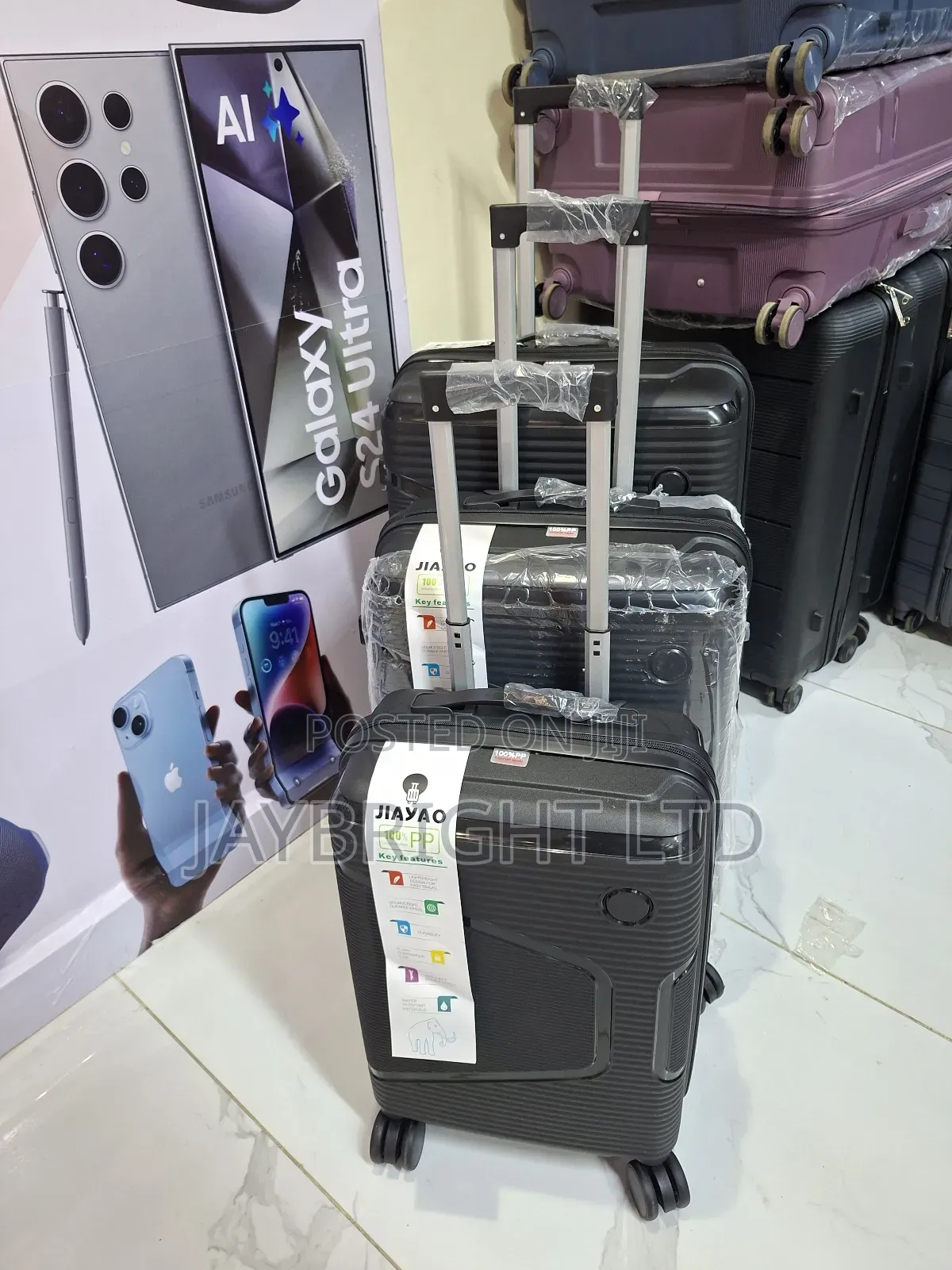 3 in 1 Unbreakable Pp Suitcases