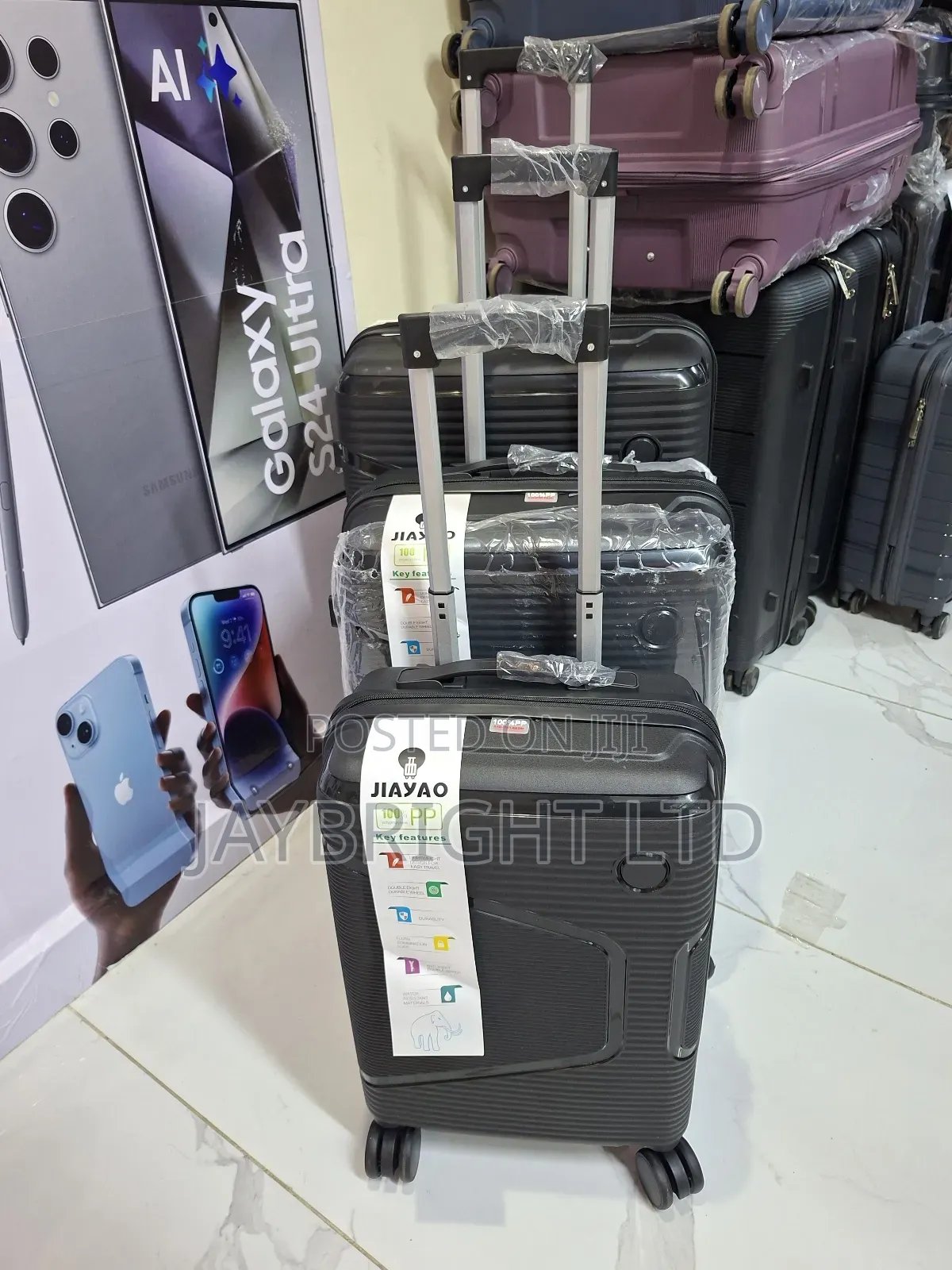 3 in 1 Unbreakable Pp Suitcases