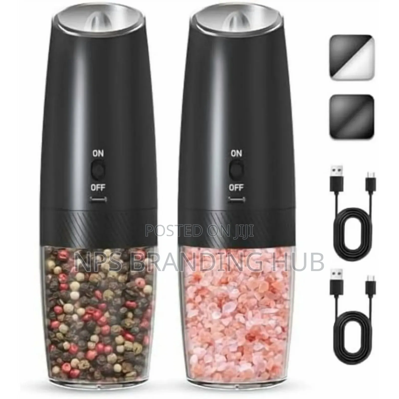 Salt Or Pepper Grinder Gravity Electric Salt Grinder Rechageable Hp