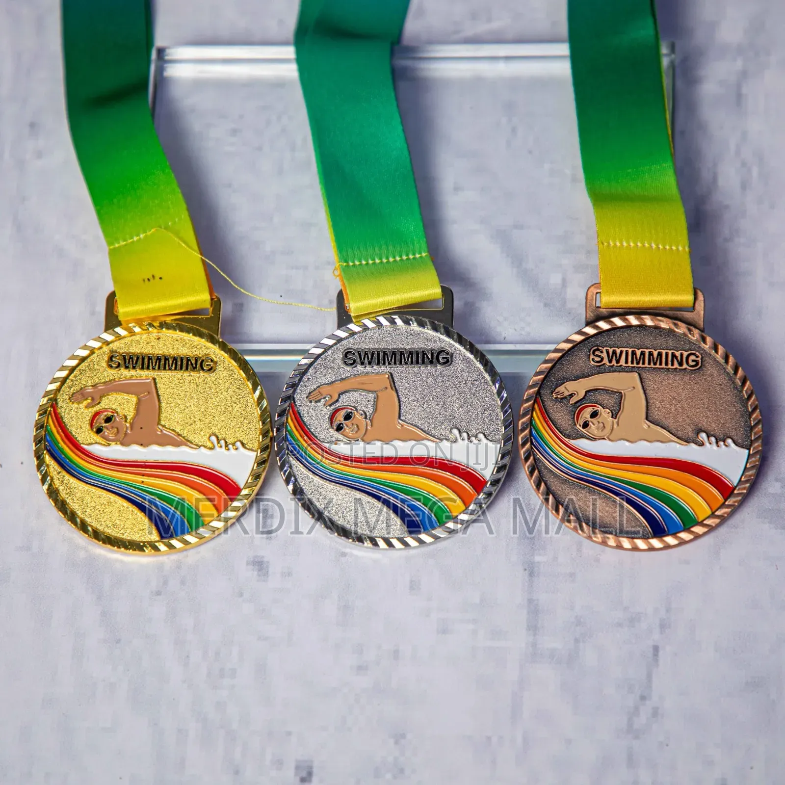Swimming Colourful Medals,Medal, Medals