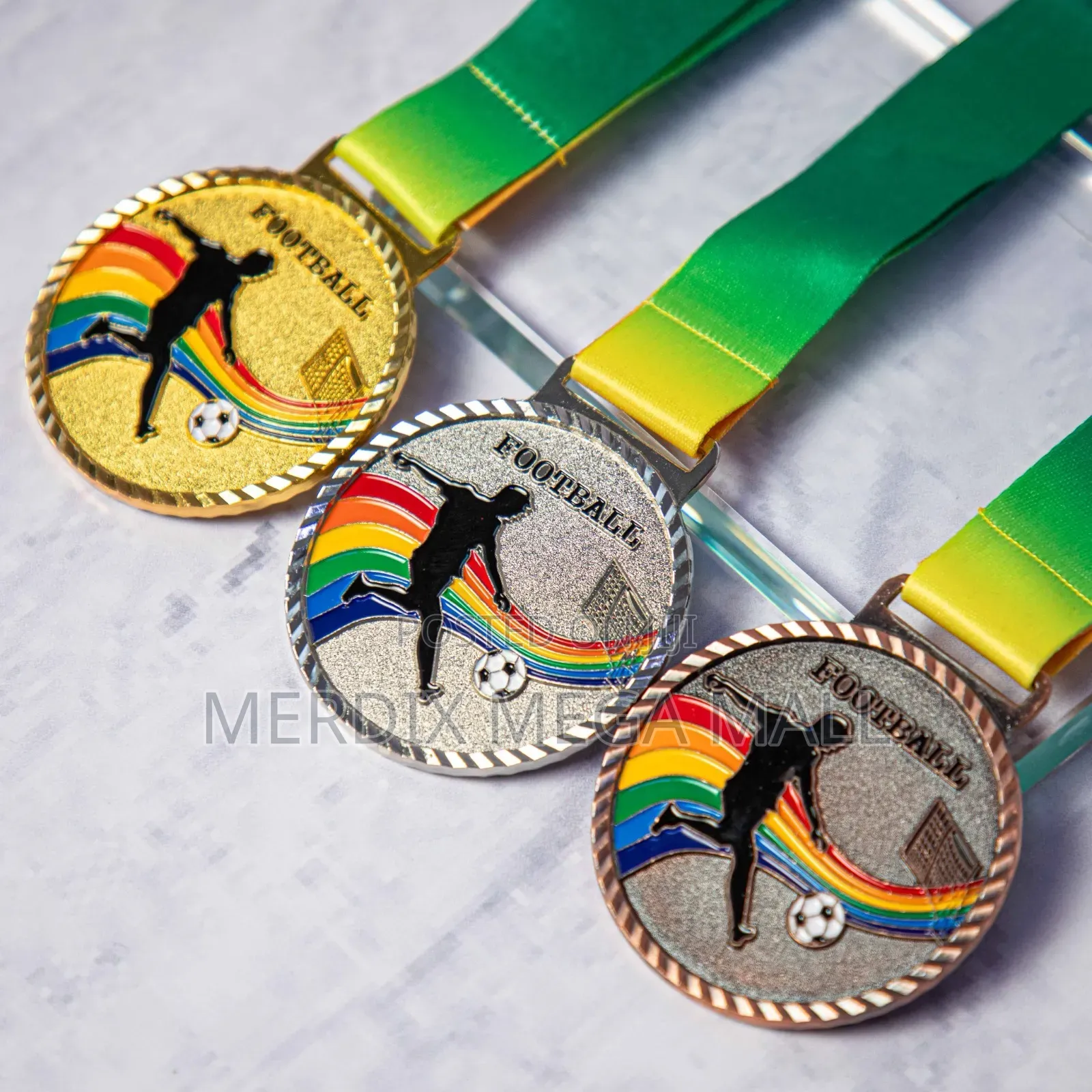 Football Colourful Medal,Medals, Medal