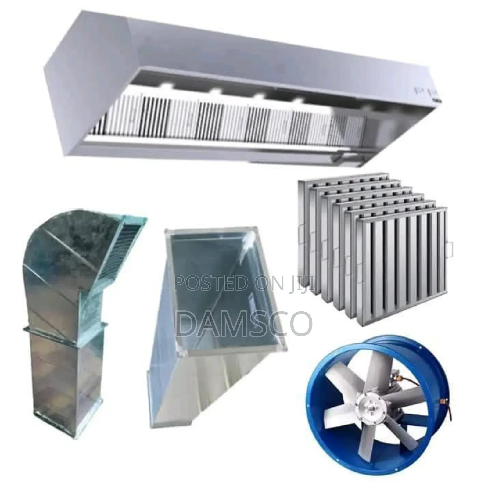 Kitchen Hood , Duckt and Fan