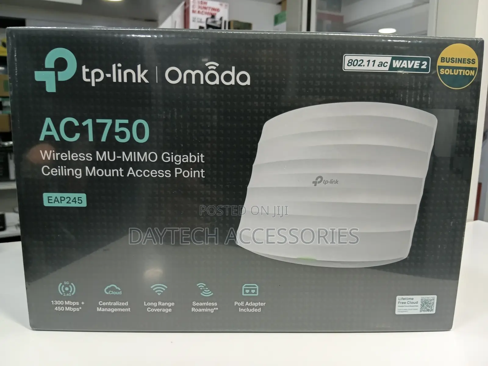 Tp-Link Eap245 Ac1750 Ceiling Mount Dual-Band Wi-Fi Access Point