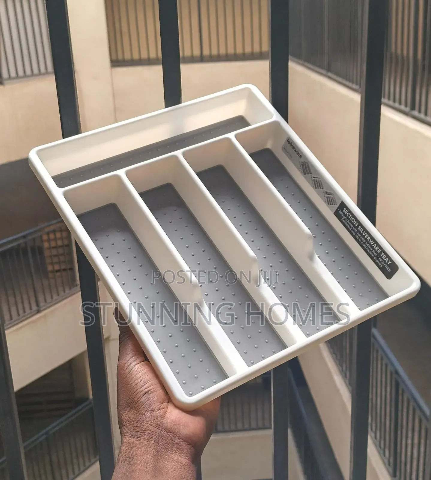 Partitioned Cutlery Organizer