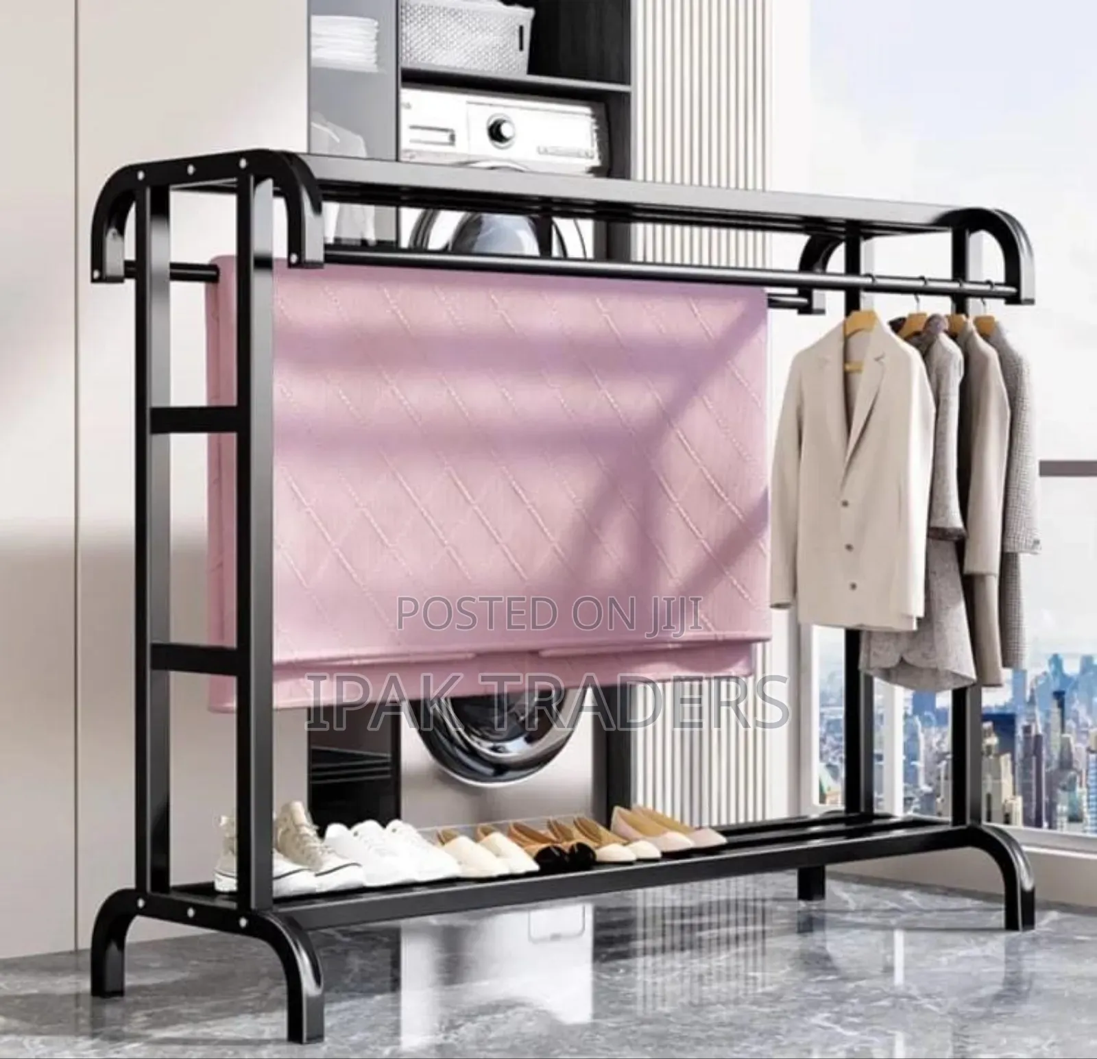 *Clothes Rack Household Indoor Bedroom Balcony Drying Hanger