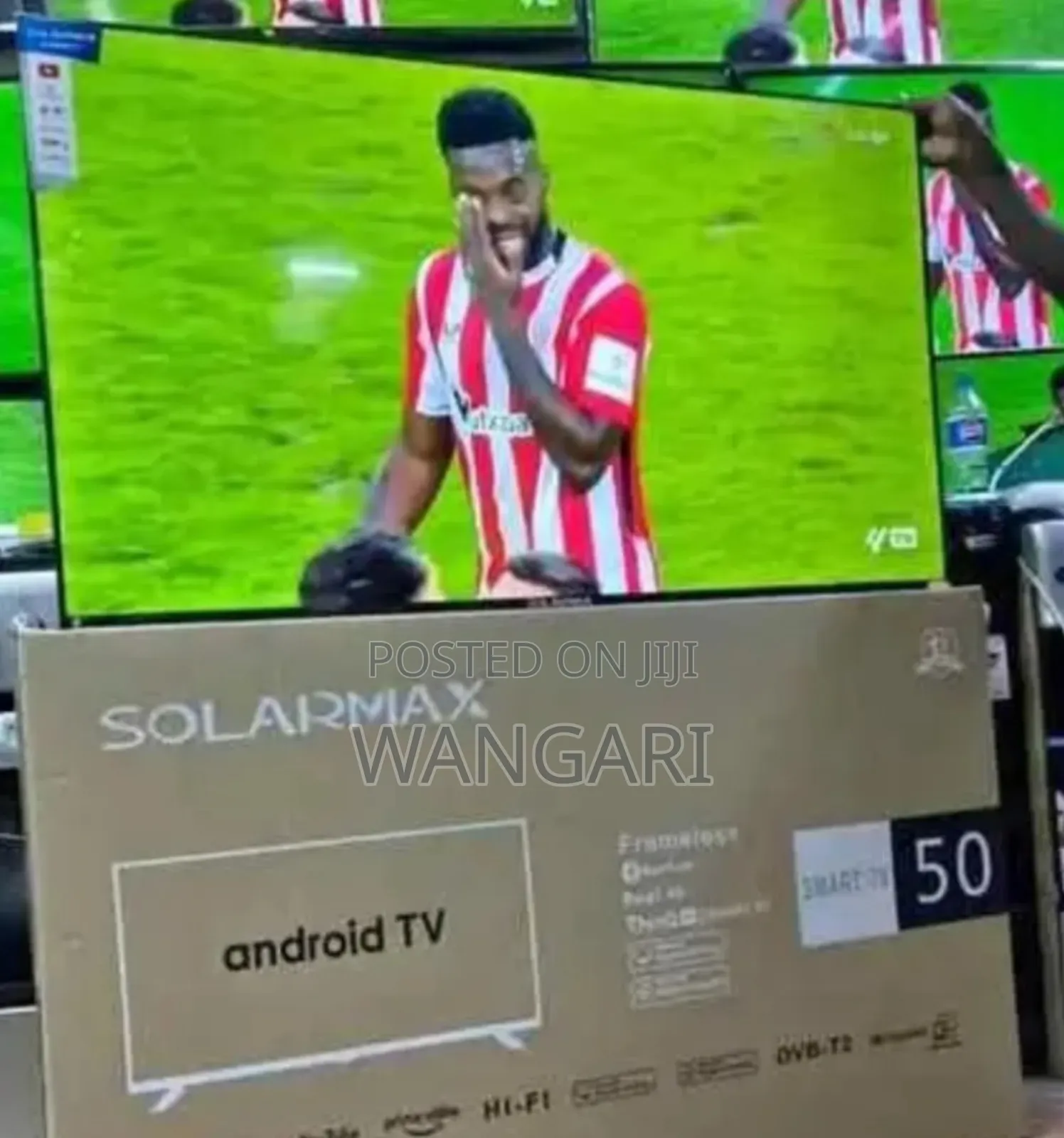 Pre Installed Apps Solarmax 50inch Smart Android Television