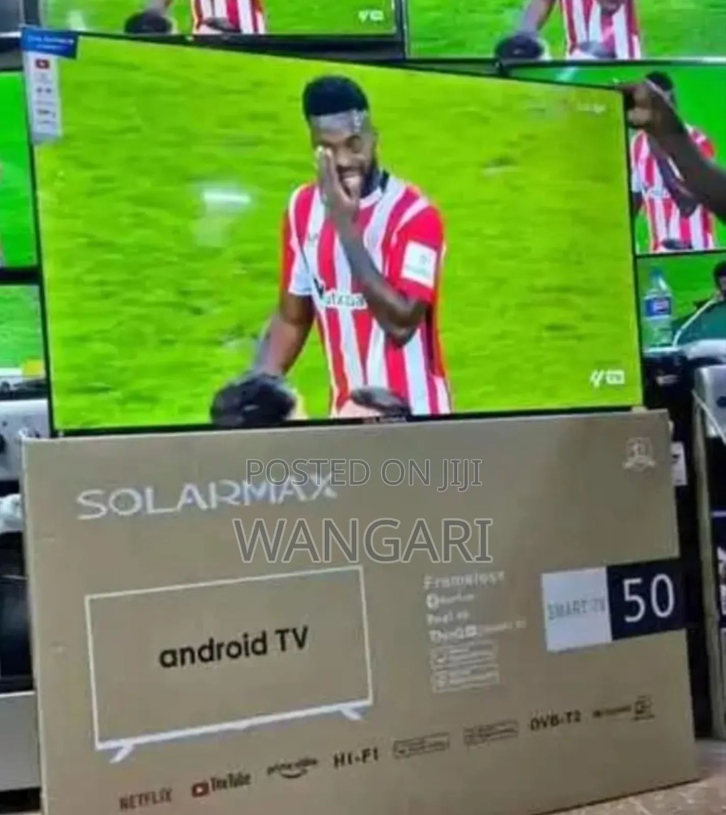 Pre Installed Apps Solarmax 50inch Smart Android Television