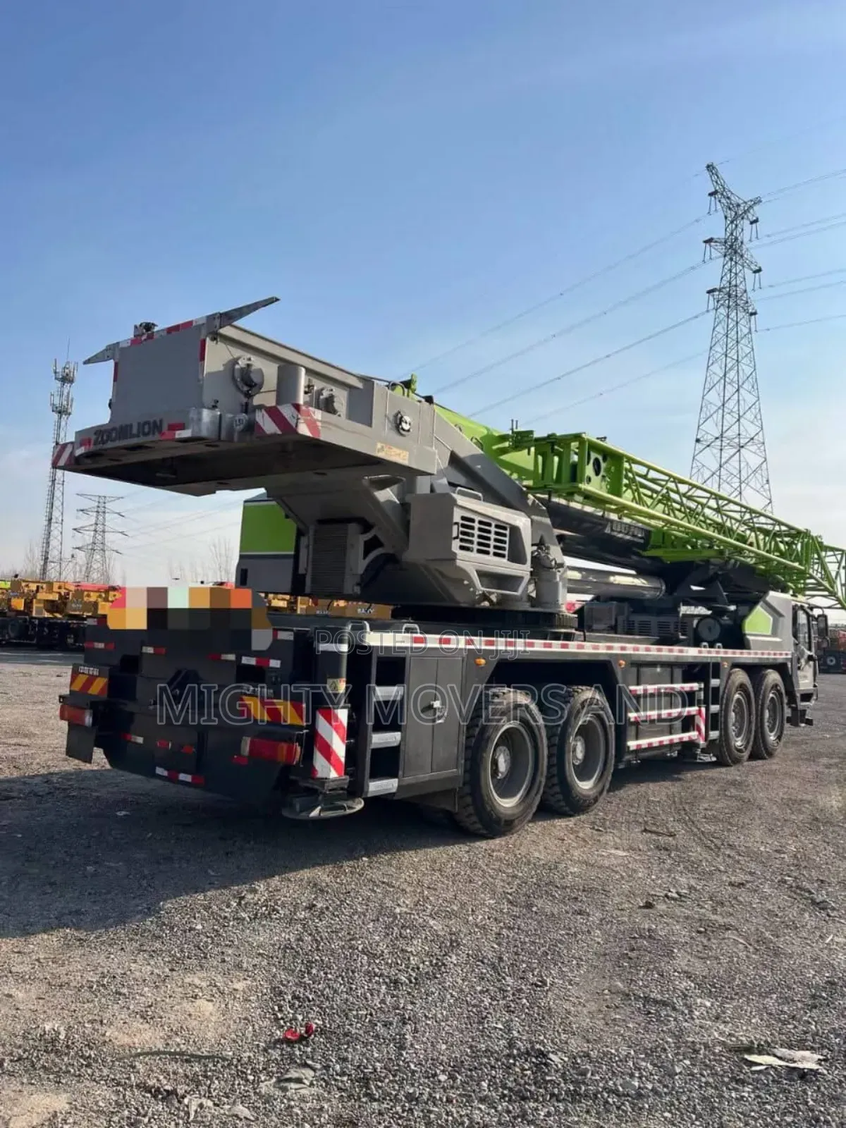 Transit Trailers With Cranes for Goods Transportation Are Available