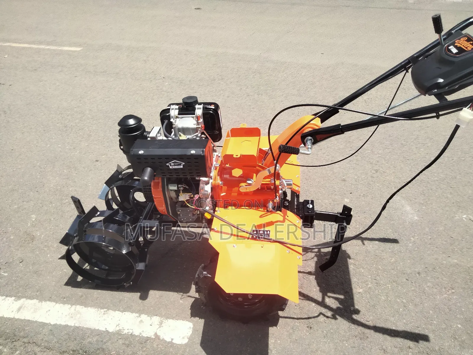 Diesel Driven Farm Power Tiller