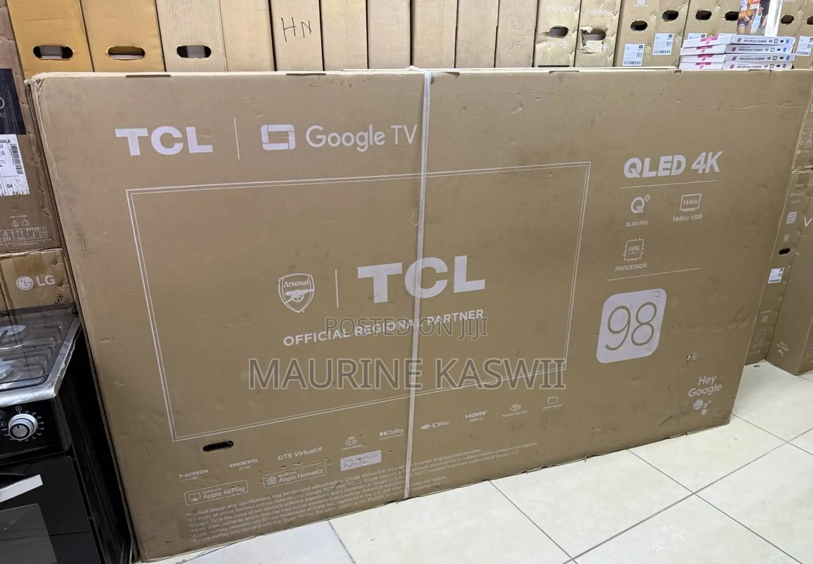 TCL 98p8k 98 Inch Qled HDR