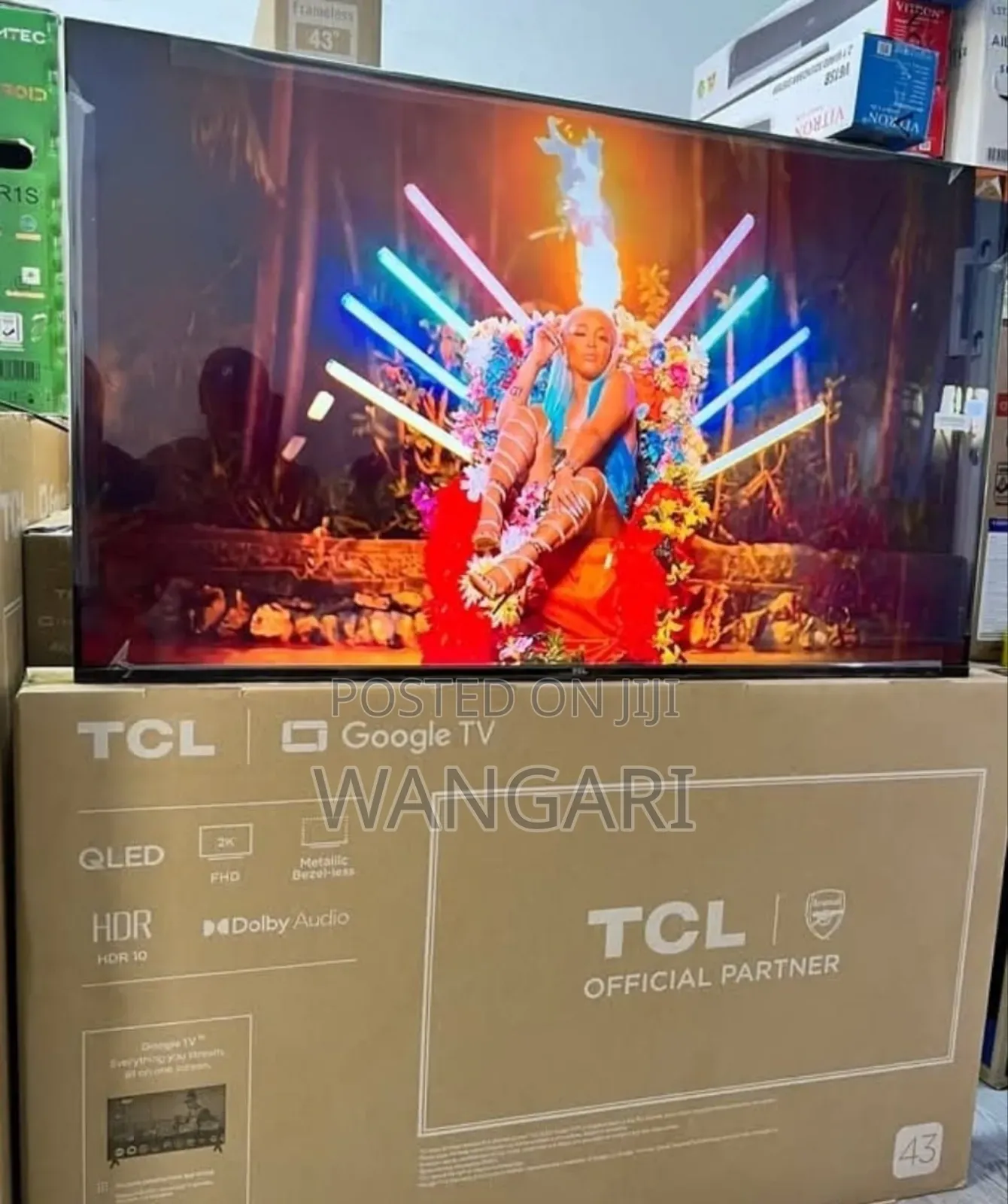 Playstore 43 Inch TCL Google Tv Qled