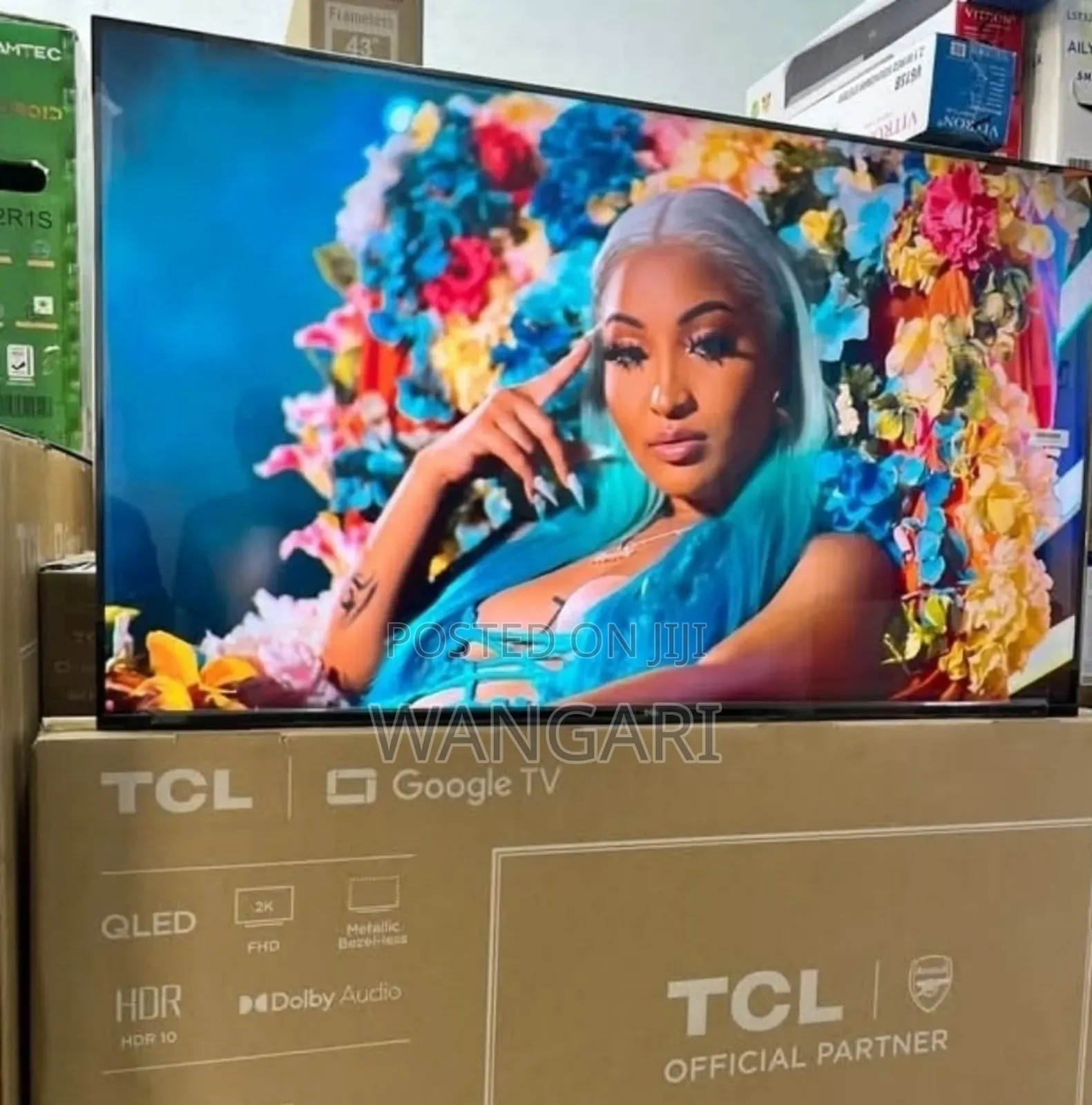 Wifi Enabled 43 Inch TCL Google Tv Qled