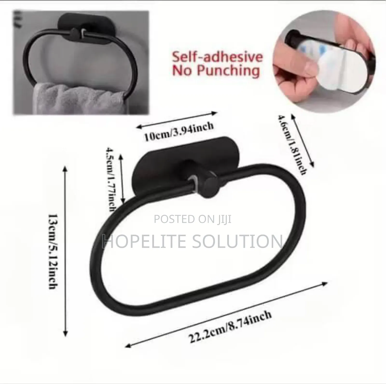 Self Adhesive Towel Ring Towel Holder