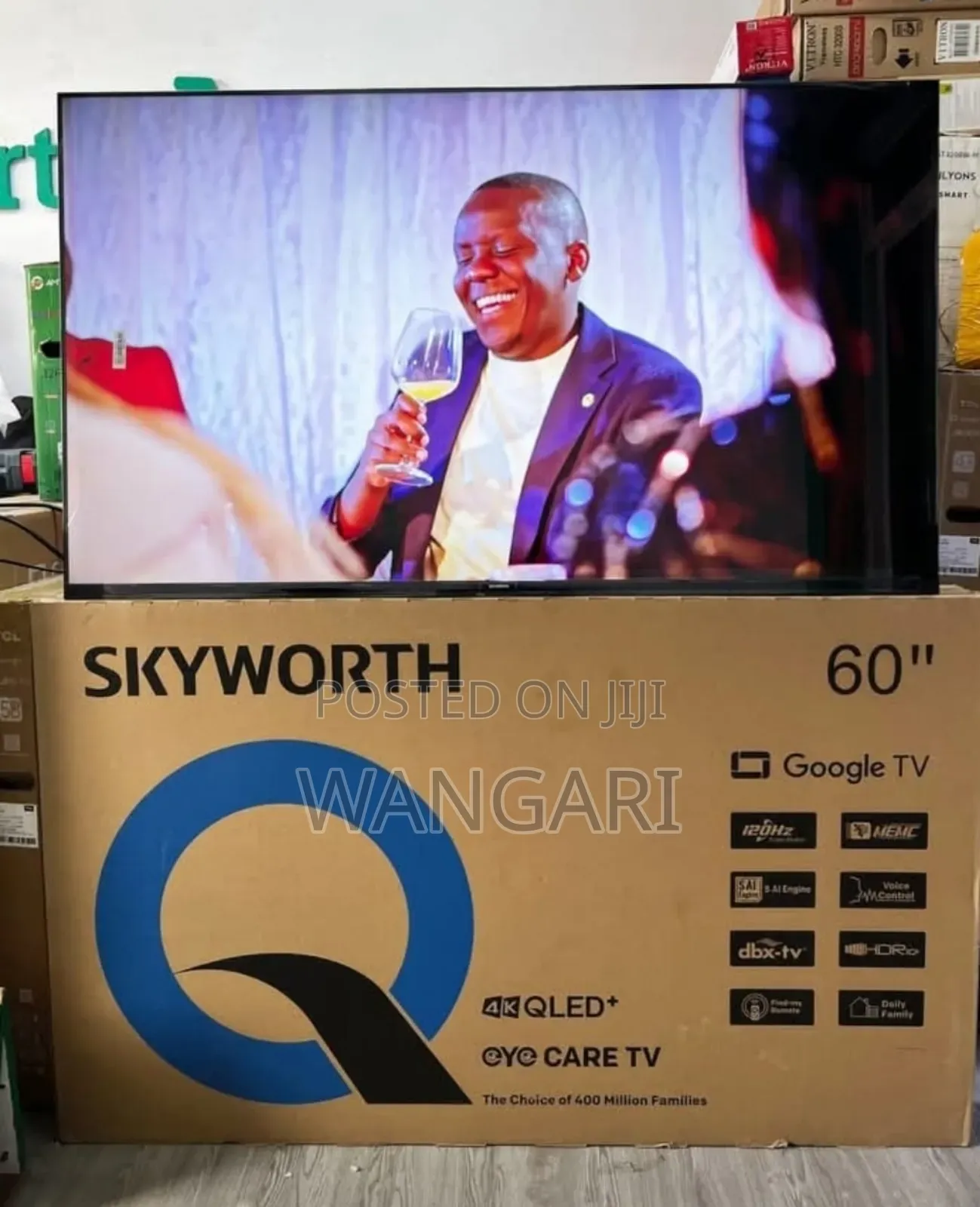 Bluetooth Enabled Skyworth 60 Inch Qled Goggle Tv