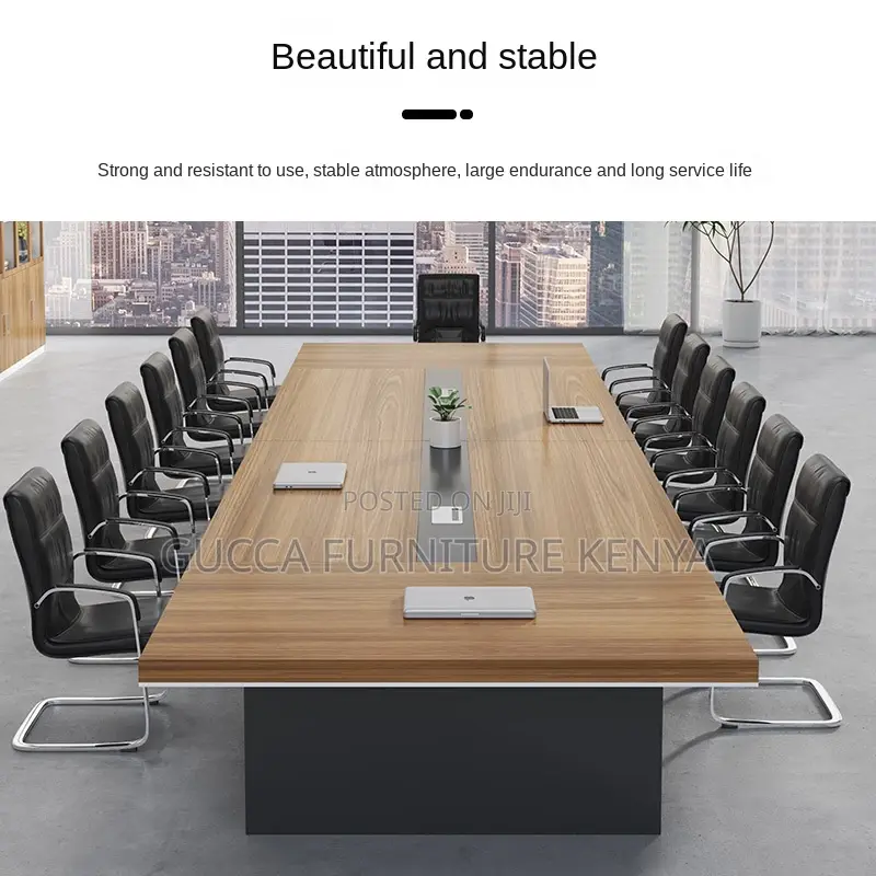 3-meters Wooden Office Conference Table